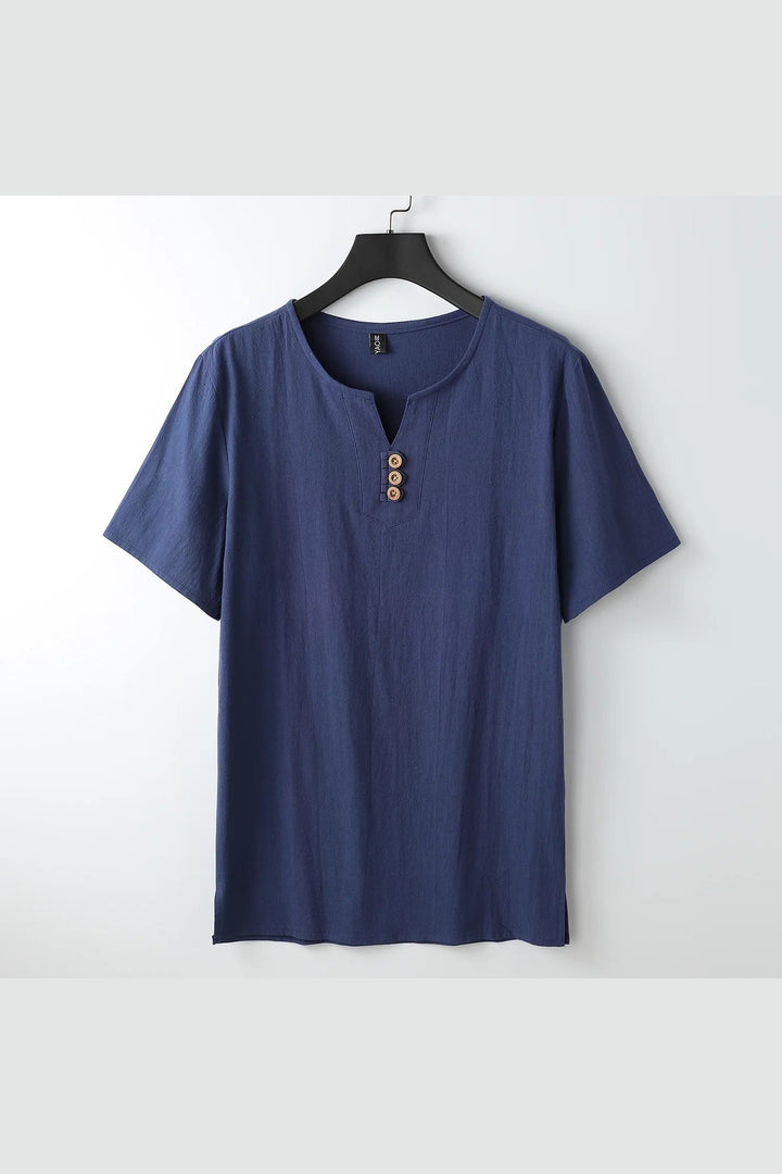 Men's Arlo Linen Shirt – Relaxed Oversized Summer Button-Up