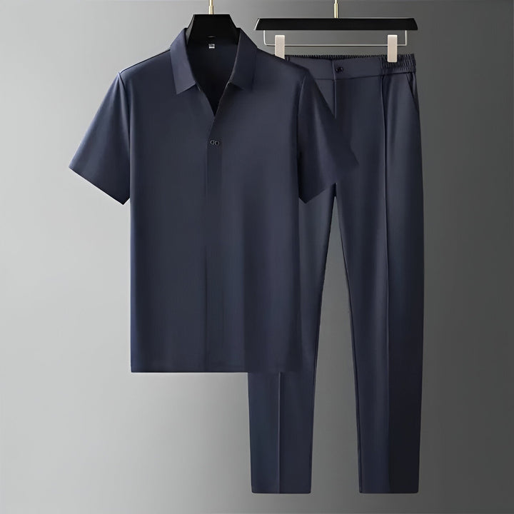 Men's Modal Lounge Set – Soft Tailored Two-Piece Comfort