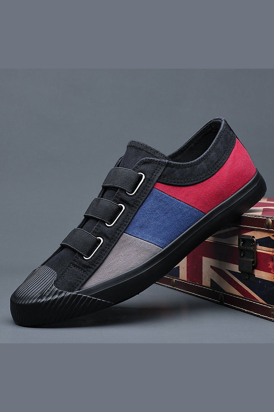 Men's Canvas Trainers – Cushioned Everyday Street Style