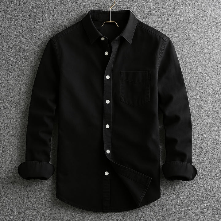 Men's Cotton Oxford Shirt – Classic Smart Casual Button-Down