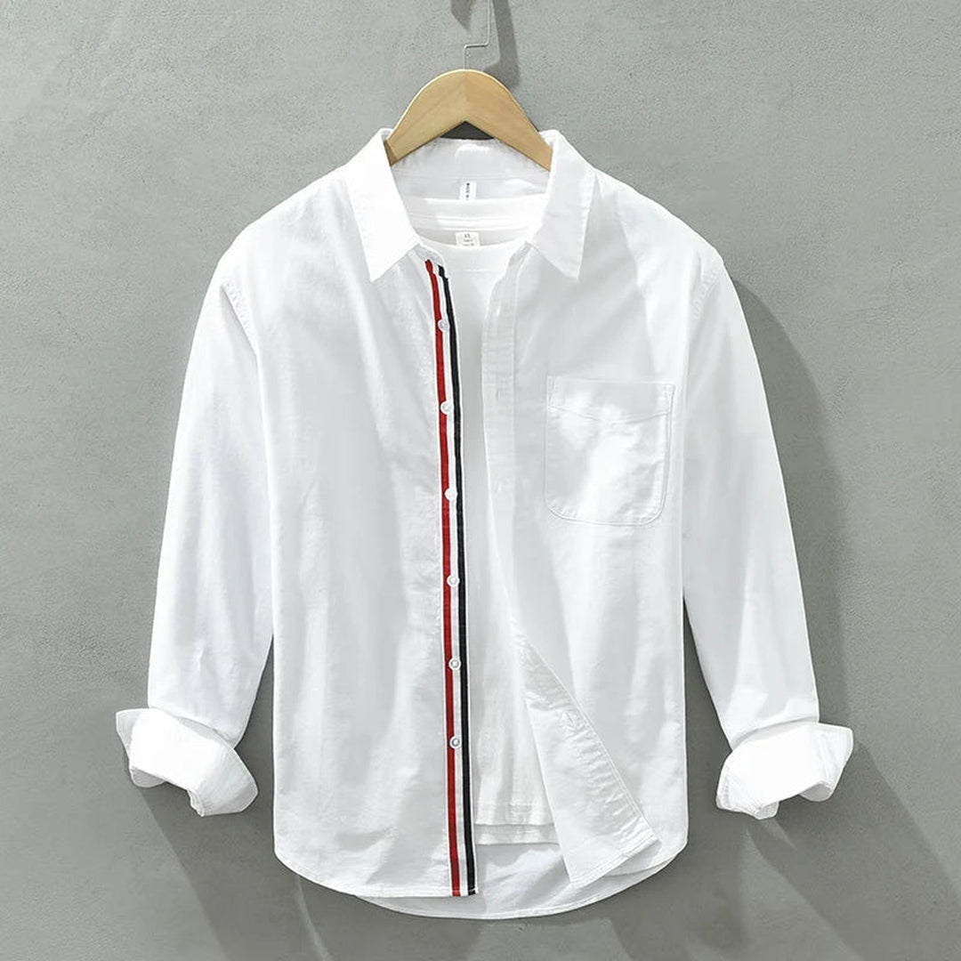 Men's Lightweight Linen Shirt – Breathable Smart Casual Button-Up