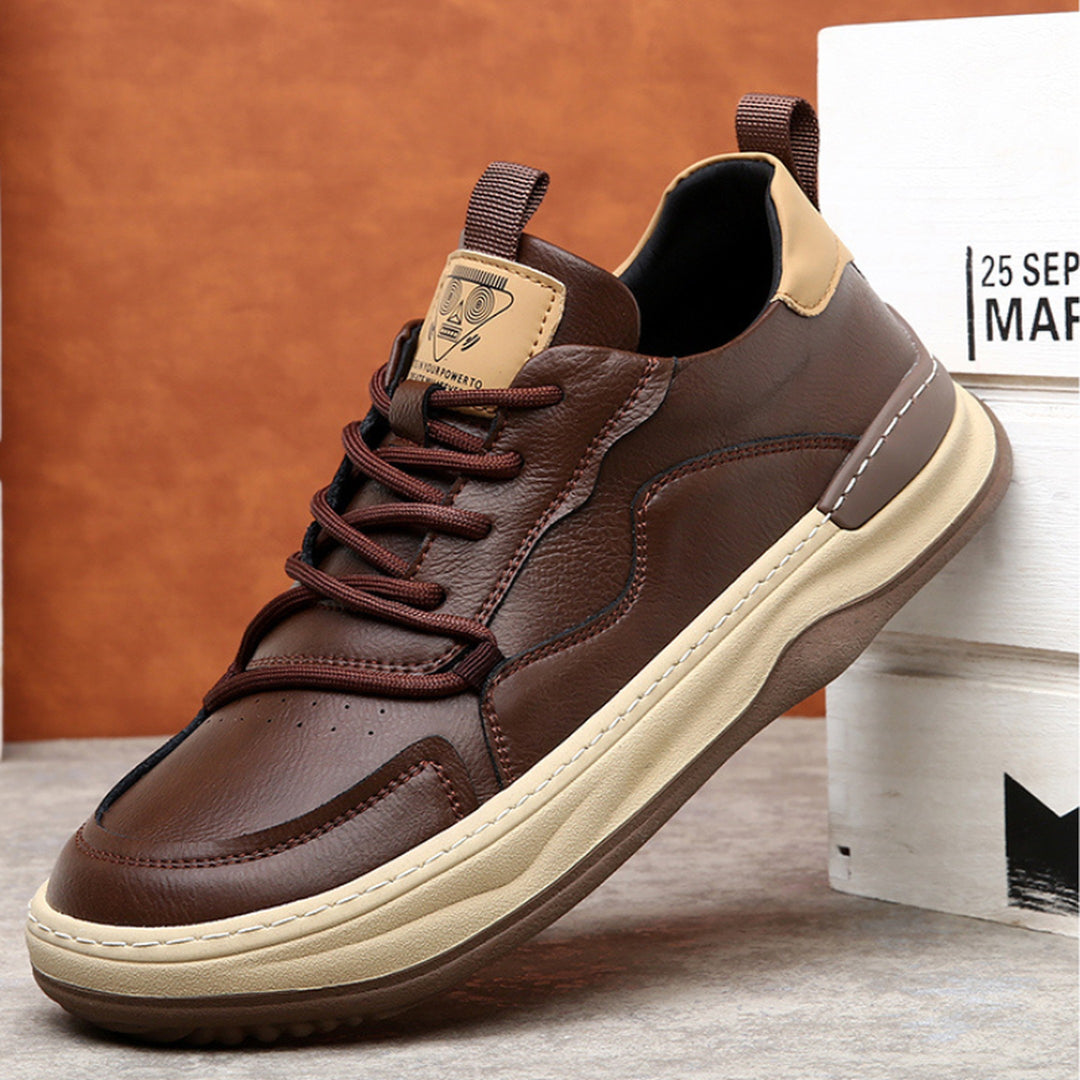 Men's Leather Trainers – Handcrafted Italian Leather Sneakers