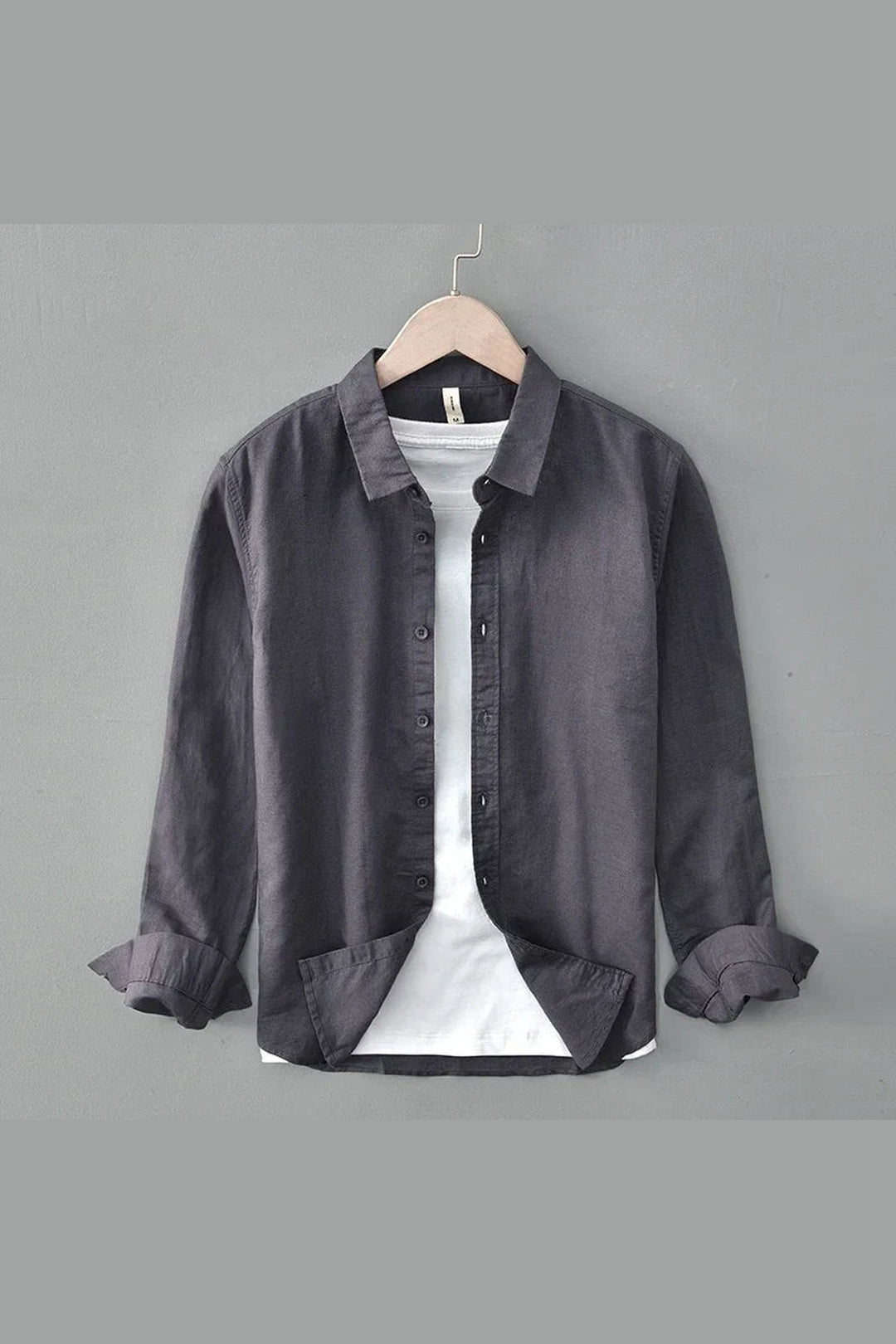 Men's Cotton-Linen Shirt – Bruno Lightweight Summer Button-Up