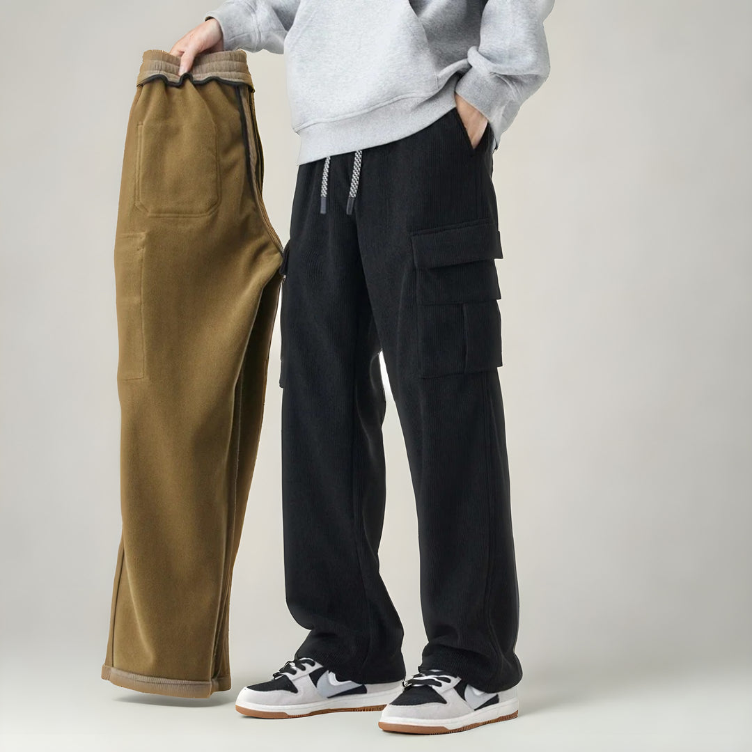 Men's Cargo Joggers – Stretch Comfort with Utility Pockets