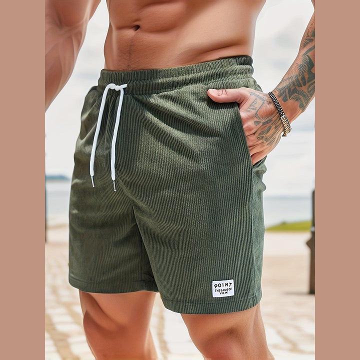 Men's Lightweight Casual Shorts – Breathable Drawstring Comfort