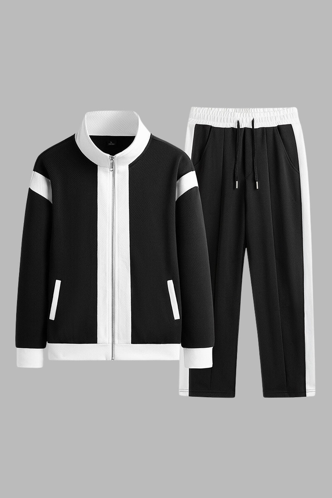 Men's Lycra Active Set – Streamlined Two-Piece for Gym and Street