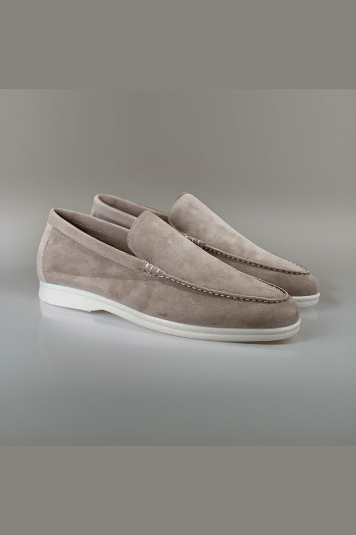 Men's Suede Loafers – Heritage Slip-On Smart Casual Shoes