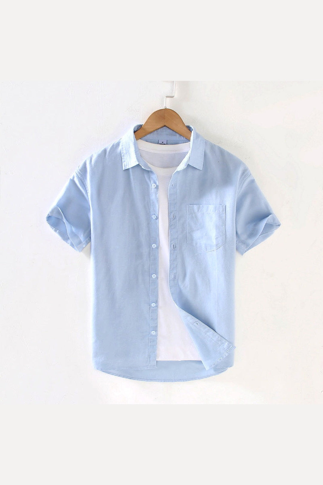 Men's Matteo Linen Short Sleeve Shirt – Summer Smart Casual