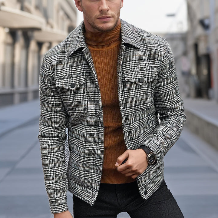 Men's Wool-Rich Tweed Blazer – Monaco Legacy Smart Tailoring