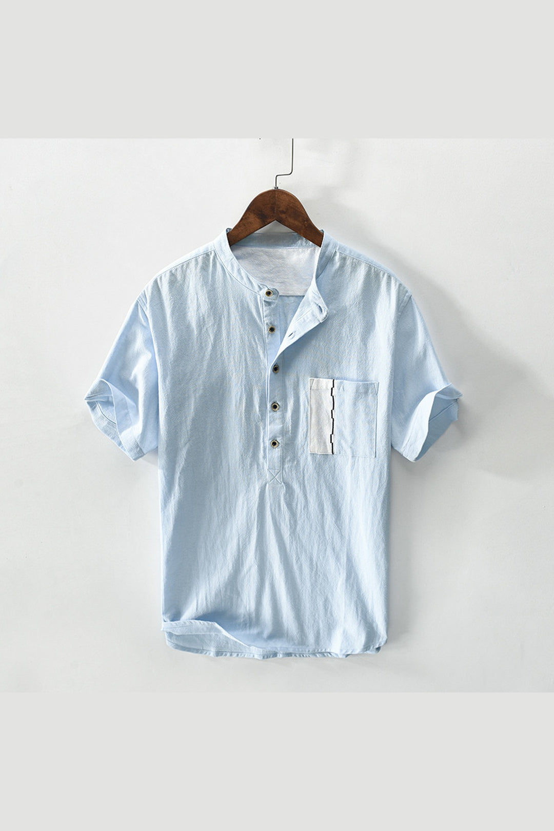 Men's Linen-Cotton Ibiza Shirt – Relaxed Summer Holiday Shirt