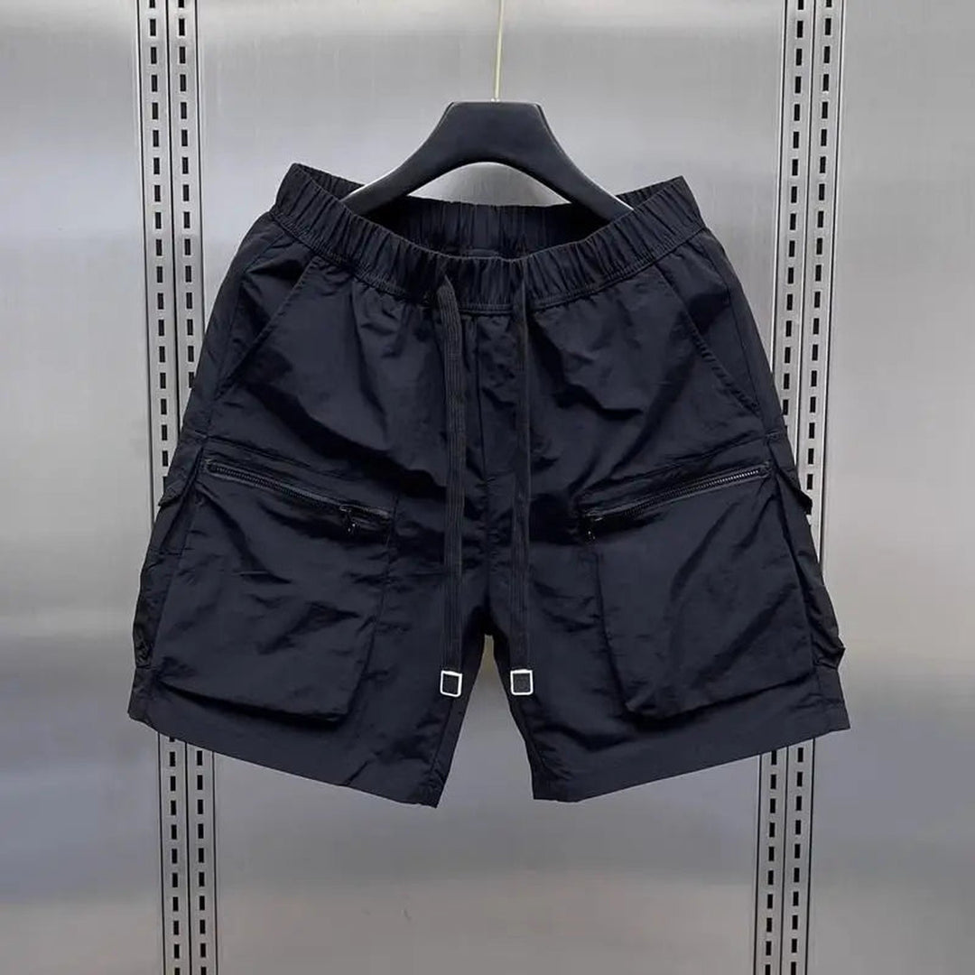 Men's CityTrek Lightweight Cargo Shorts – Zip Pocket Utility