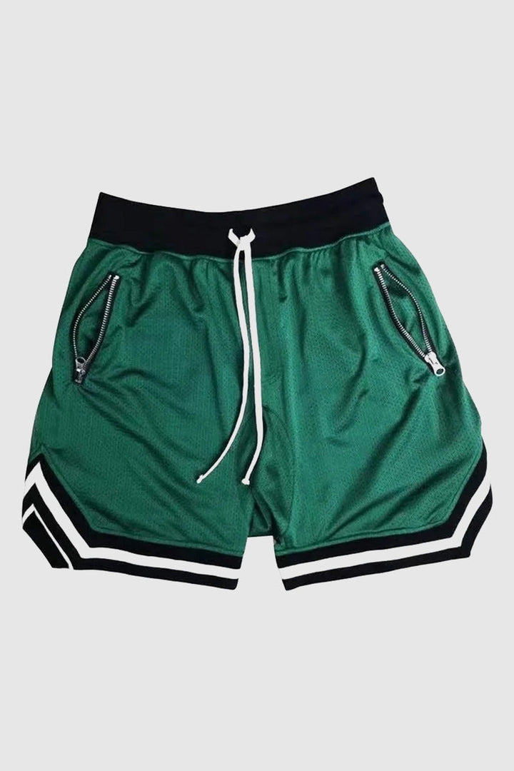 Men's Breathable Mesh Basketball Shorts – Lightweight Summer Wear