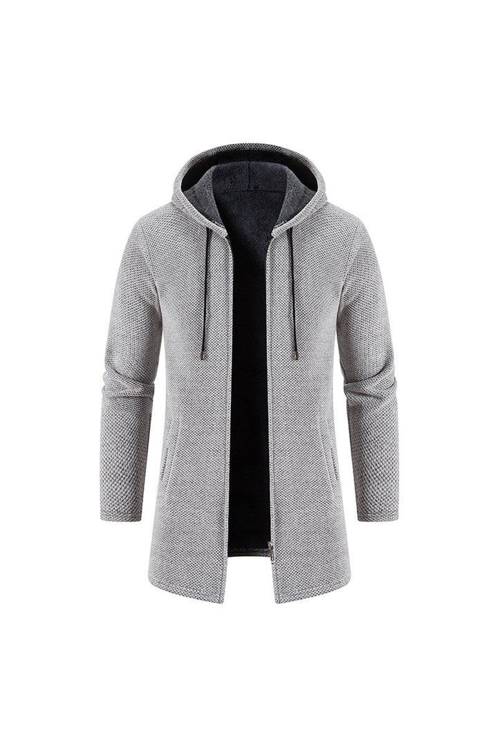 Men's Hemp Blend Quilted Jacket – Lightweight Warm Layering