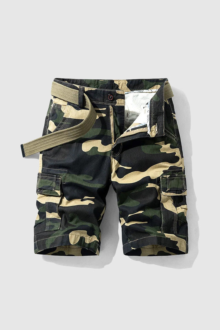 Men's Camo Print Shorts – Durable Lightweight Everyday Wear