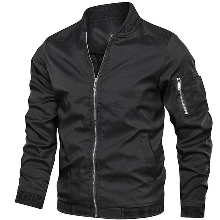 Men's Alpine Bomber Jacket – Warm Lined Polyester Winter Layer