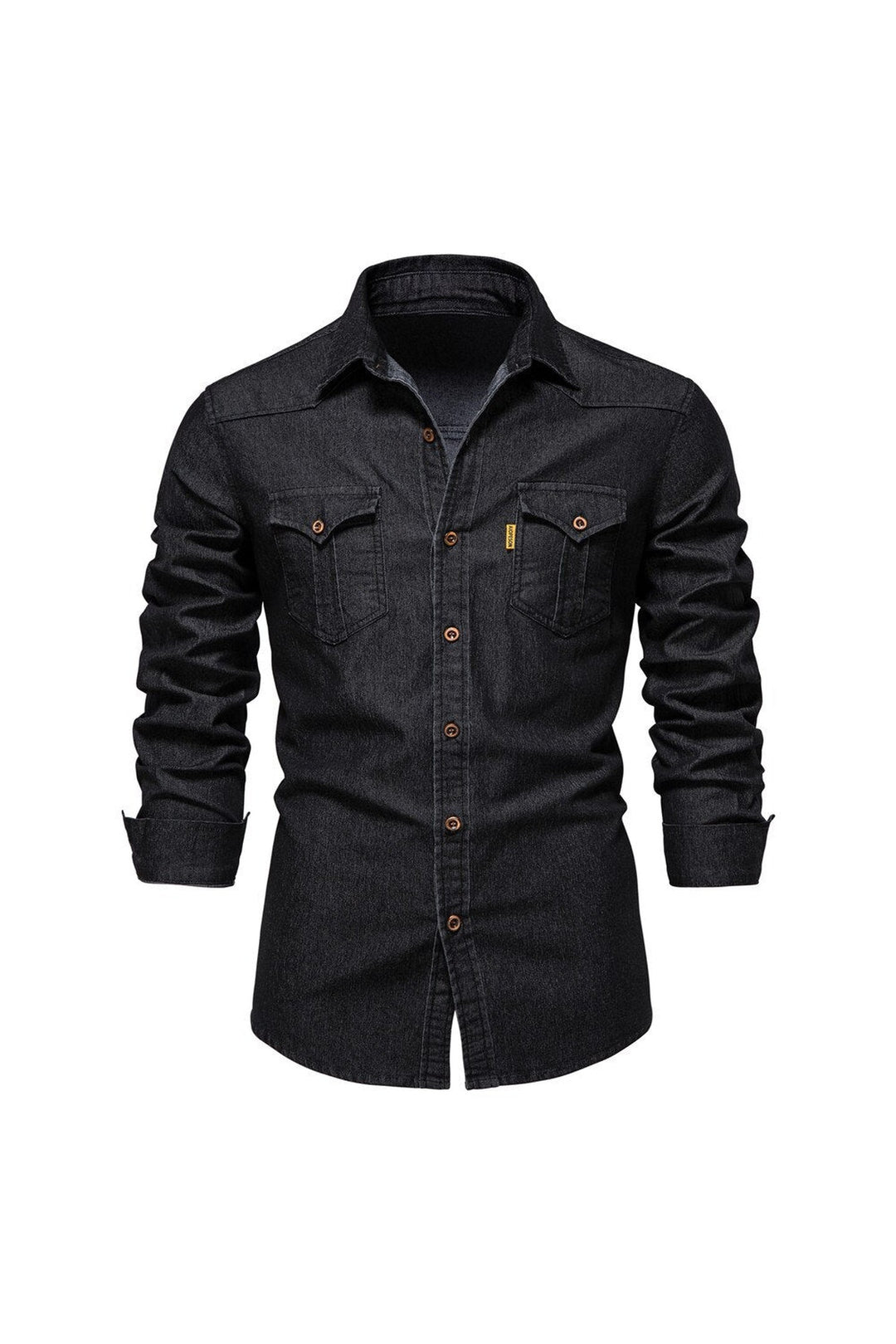 Men's Cotton Button-Down Shirt – Smart Casual Everyday Wear