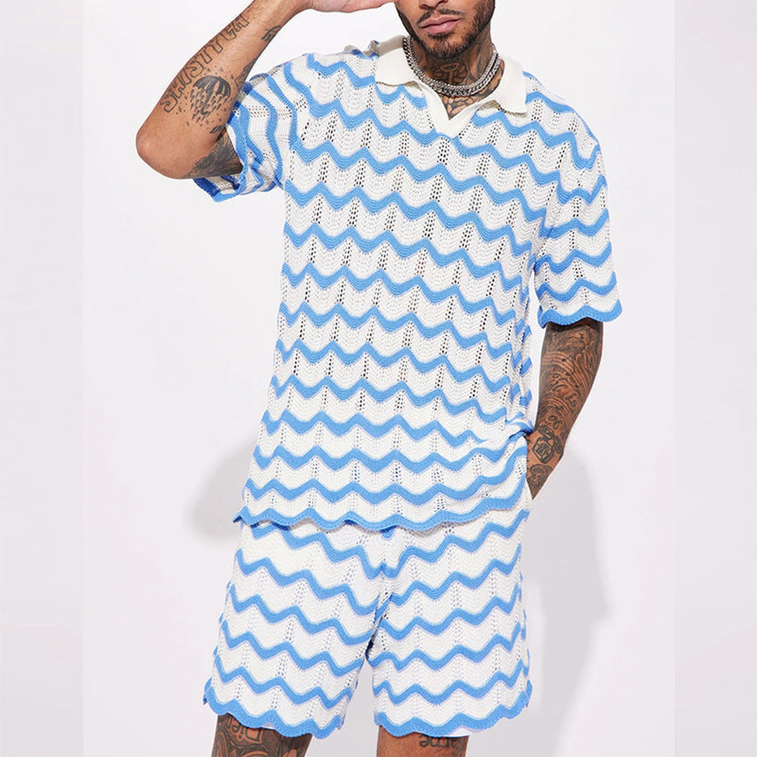 Men's Soft Knitted Co-ord Set – Relaxed Two-Piece Loungewear