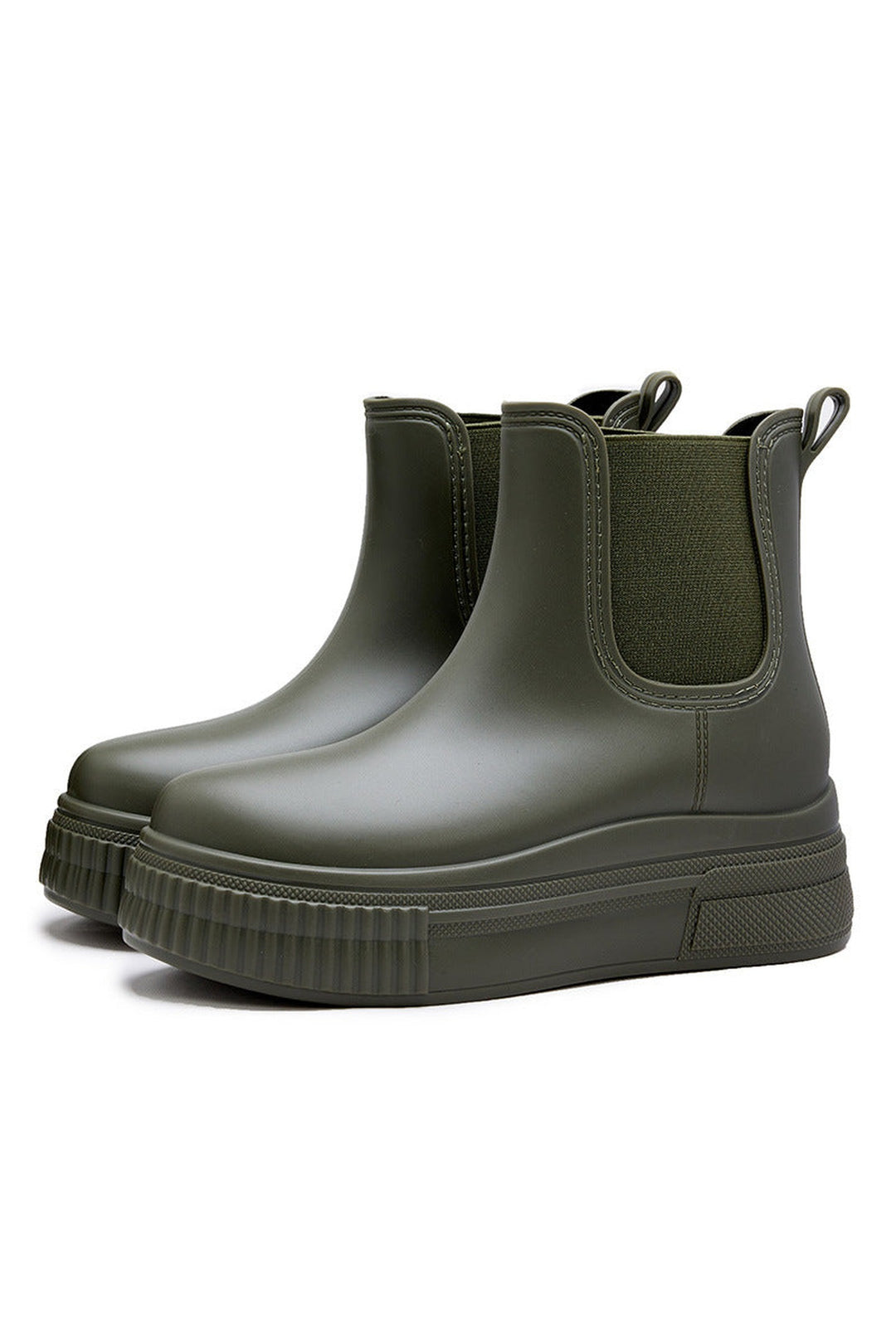 Women's Waterproof Platform Chelsea Boots – City Rain Ready