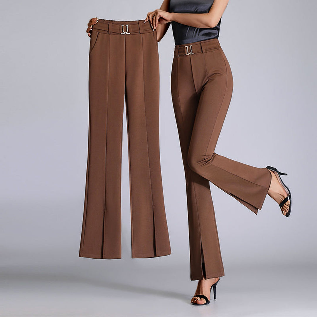 Women's Fluid Pleated Trousers – Elegant Everyday Tailoring