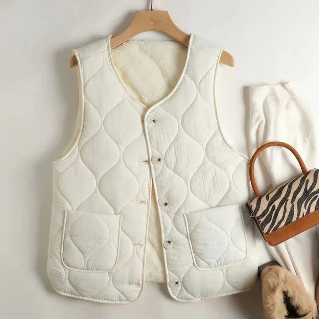 Women's Reversible Quilted Gilet – Lightweight Layering Vest