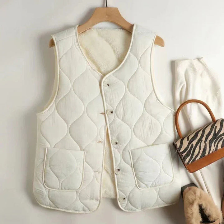 Women's Reversible Quilted Gilet – Lightweight Layering Vest