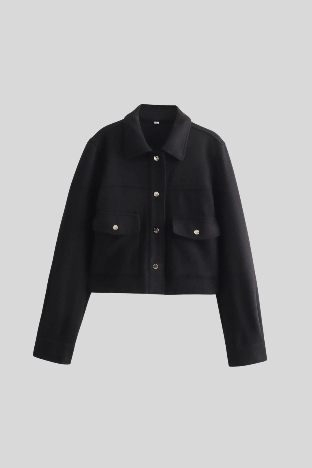 Women's Tailored Button-Front Jacket – Polished Workwear Layer