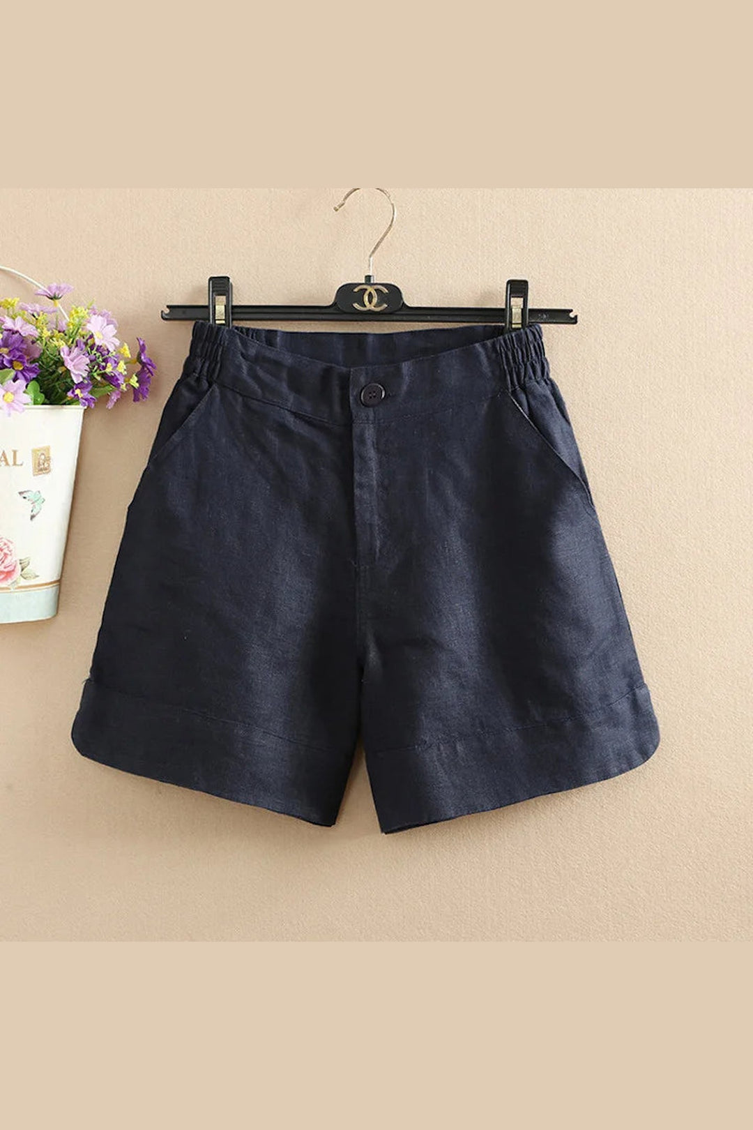 Women's Serene Linen Shorts – Relaxed Fit for Warm Days