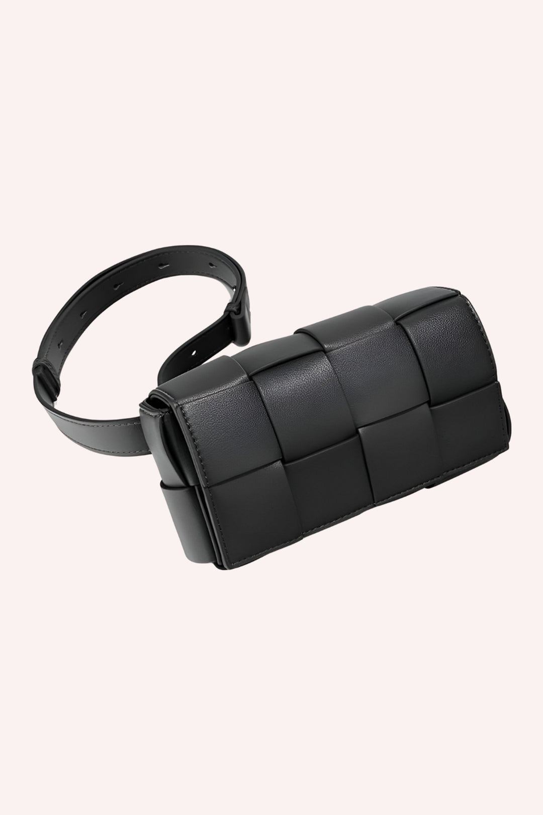 Women's Faux Leather Belt Bag – Adjustable Crossbody Bum Bag