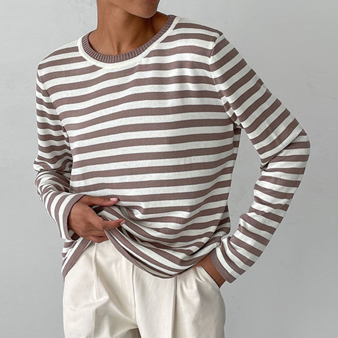 Women's Organic Cotton Striped Shirt – Soft Everyday Top