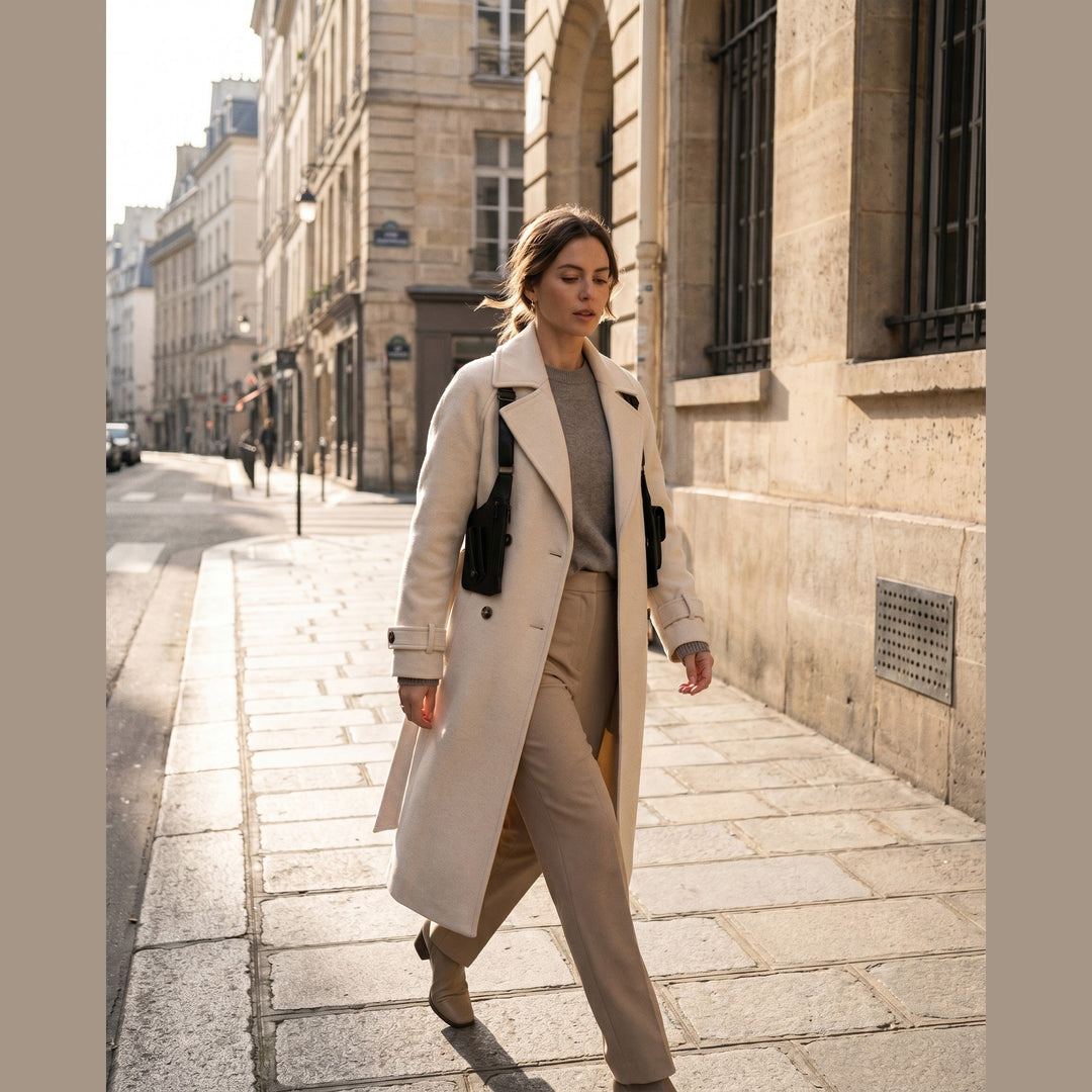 Heritage shoulder bag street lifestyle