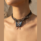 Women's Butterfly Choker Necklace – Delicate Everyday Jewellery