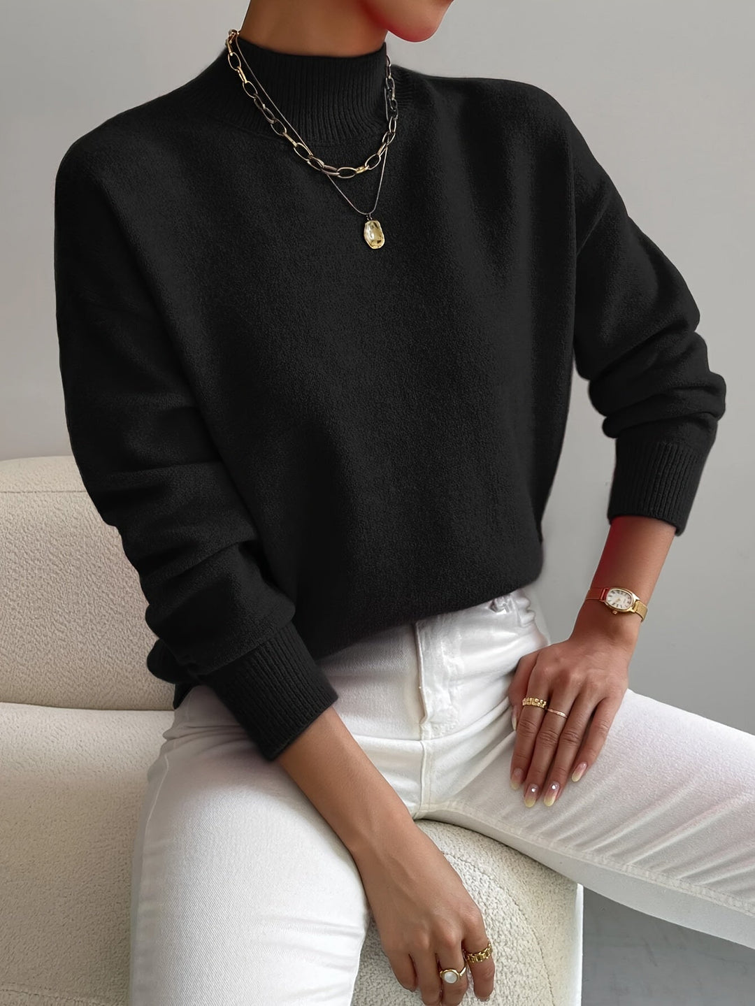 Women's Isla Knit Sweater - Cozy Elegance for Any Occasion