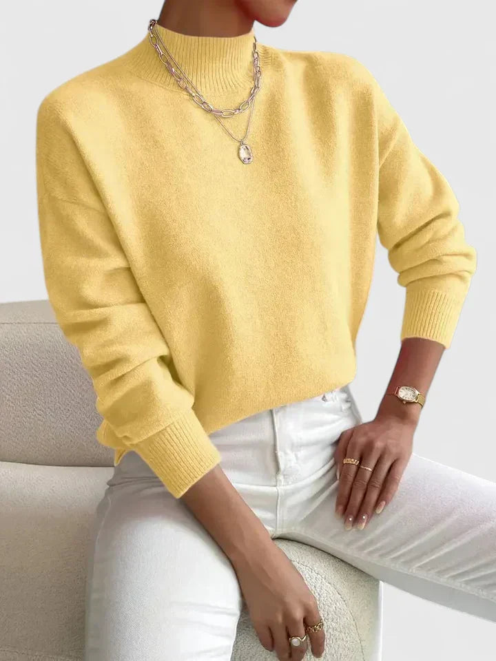 Women's Classic Chic Sweater - Effortless Everyday Elegance