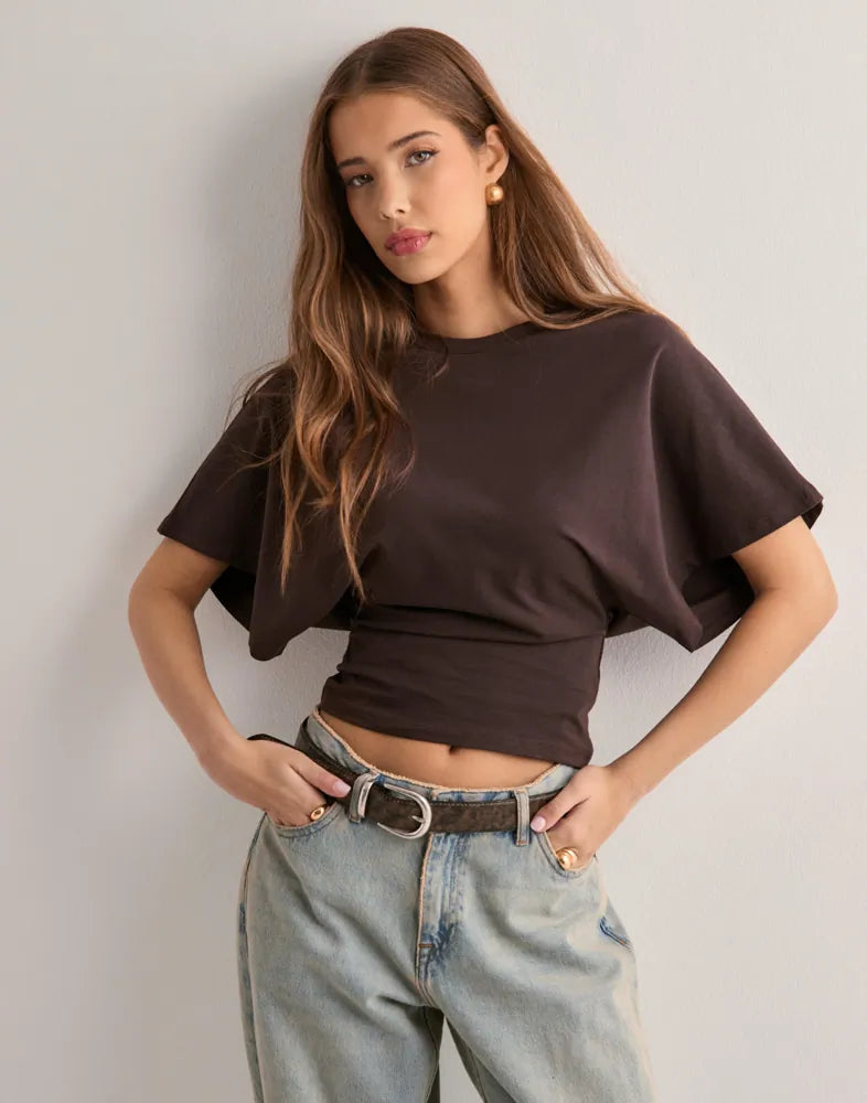 Women's Wide Sleeve T-Shirt - Effortless Everyday Chic