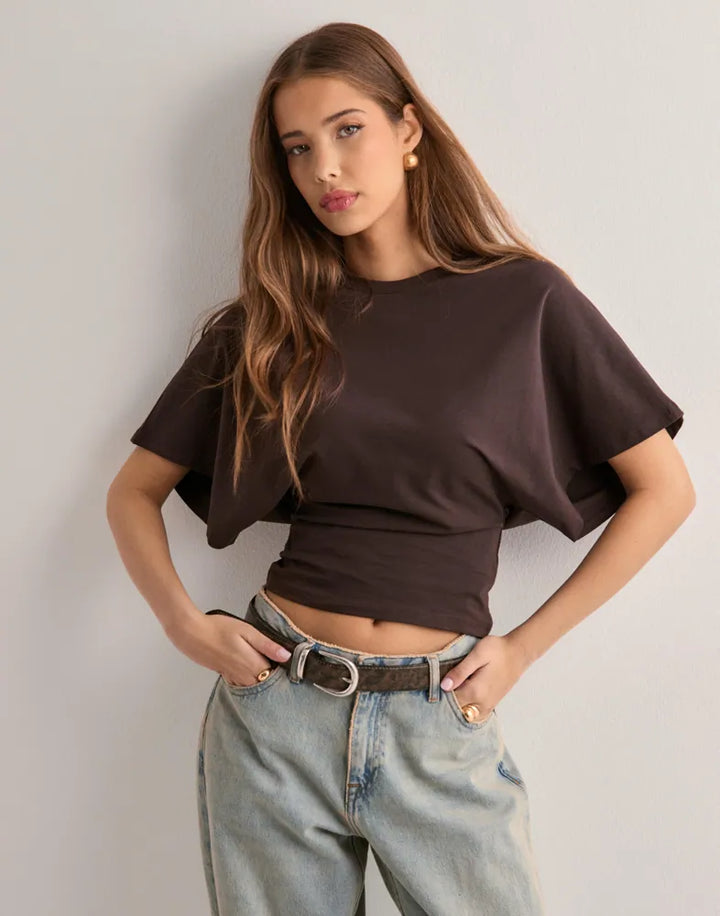 Women's Wide Sleeve T-Shirt - Effortless Everyday Chic