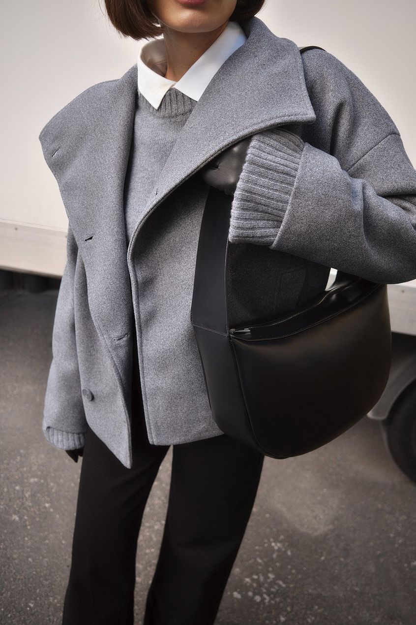 Women's Cotton-Polyester Double-Breasted Trench Coat