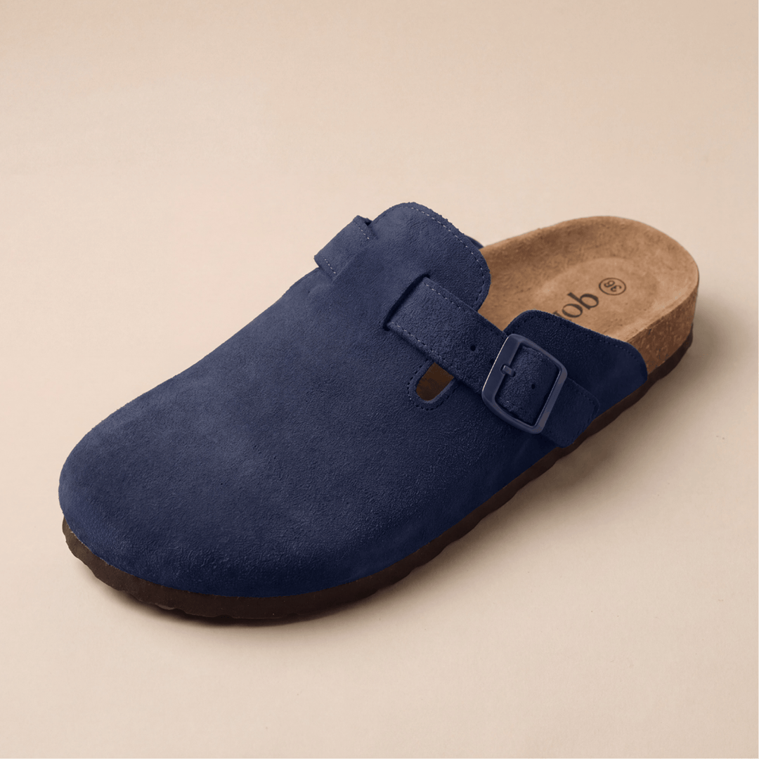 Women's Genuine Suede Comfort Clogs