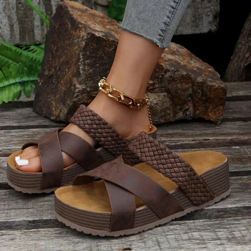 Women's Flore Orthopedic Sandals - Pain-Free Support & Comfort