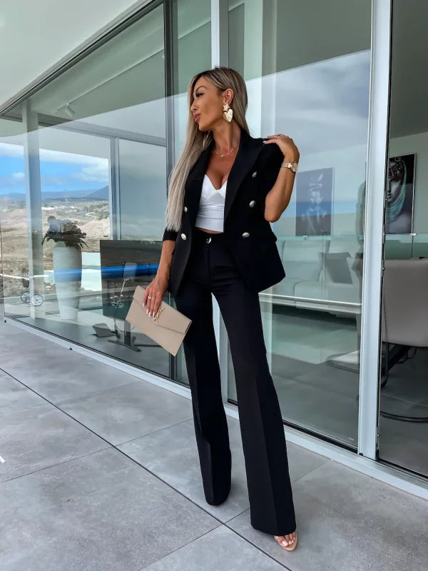 Women's Formal Two-Piece Set - Polished Style for Events