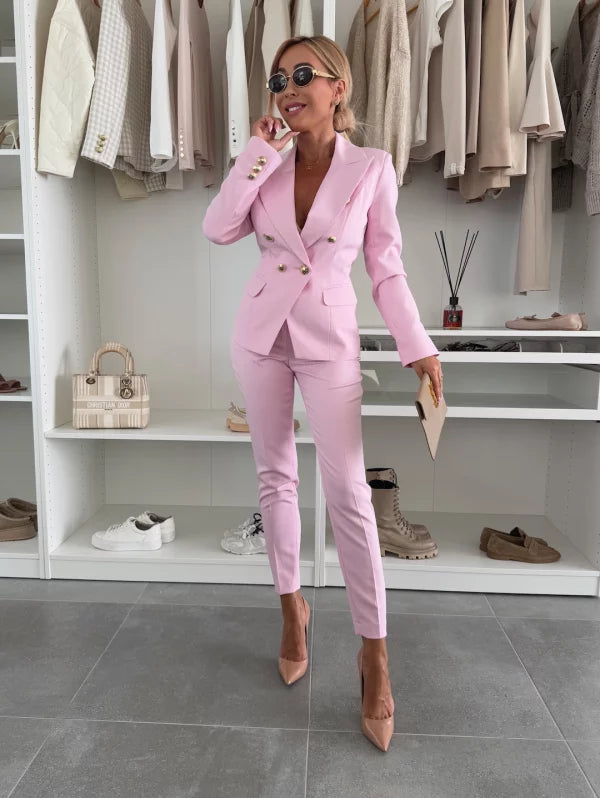 Women's Formal Two-Piece Set - Polished Style for Events