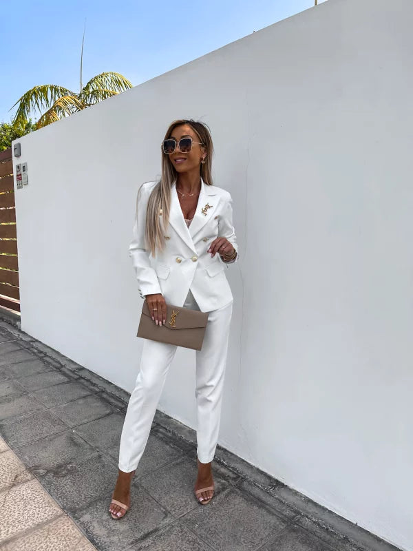 Women's Formal Two-Piece Set - Polished Style for Events