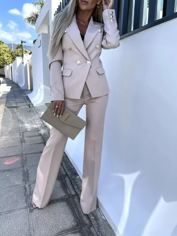 Women's Formal Two-Piece Set - Polished Style for Events