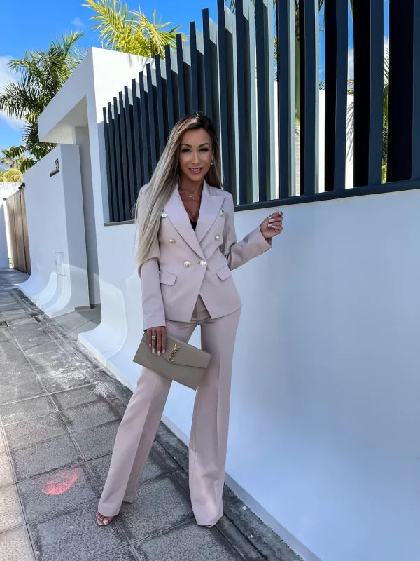 Women's Formal Two-Piece Set - Polished Style for Events