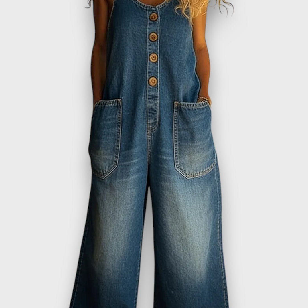 Women's Relaxed Fit Jumpsuit - Everyday Versatility