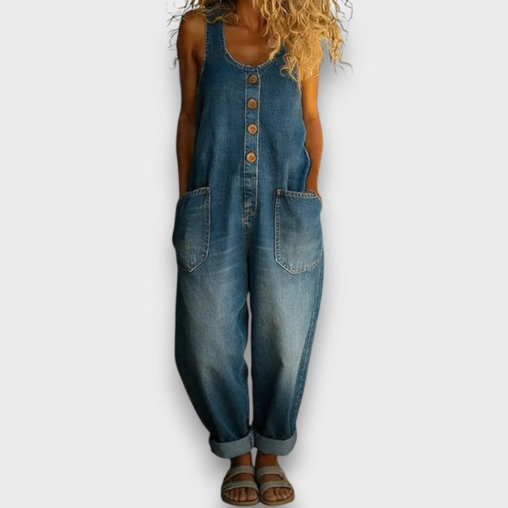 Women's Relaxed Fit Jumpsuit - Everyday Versatility