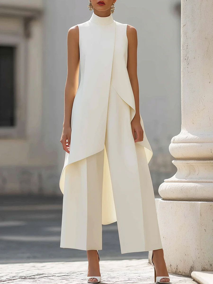 Women's Cotton Two-Piece Set - Casual Everyday Comfort
