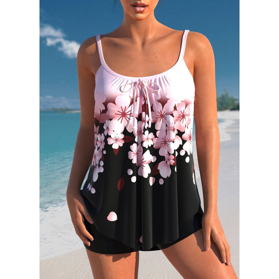 Women's Tankini - Stylish Two-Piece Swimsuit for Summer