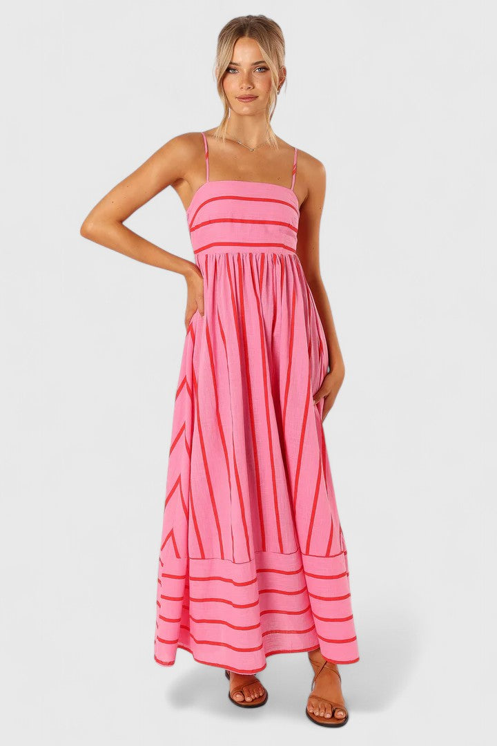 Women's Elegant Maxi Dress - Effortless Sophistication