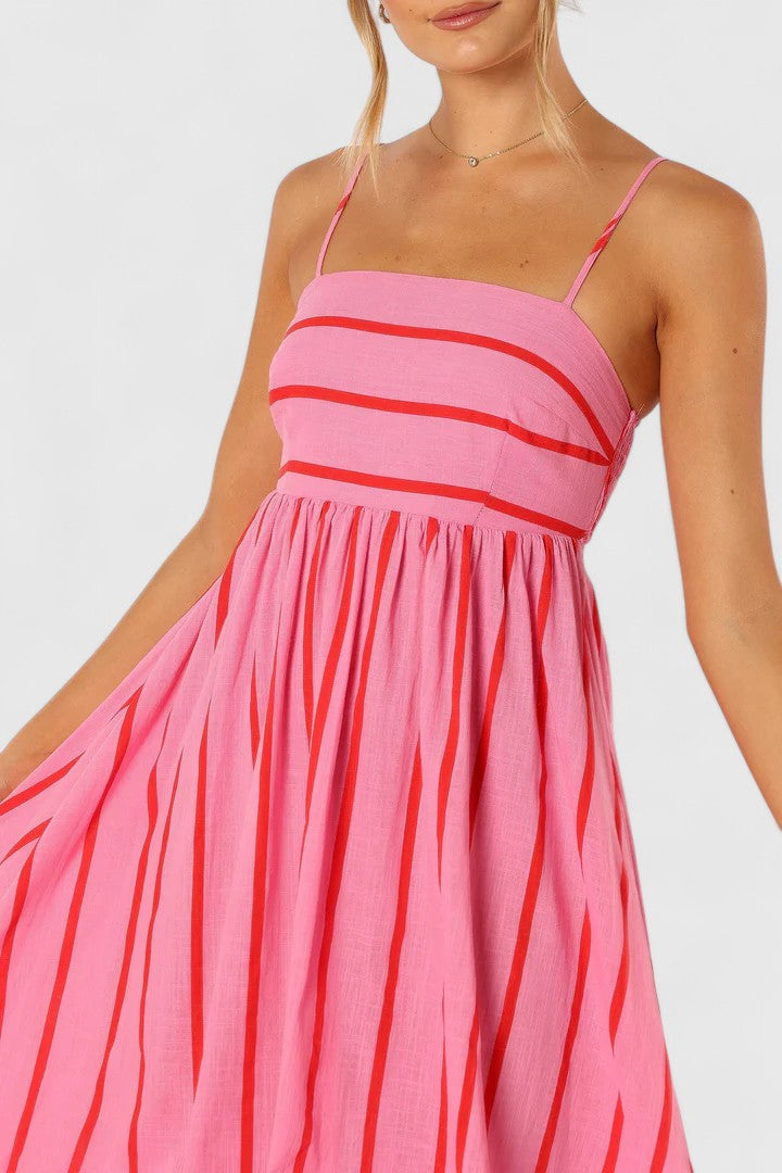 Women's Elegant Maxi Dress - Lightweight & Vibrant