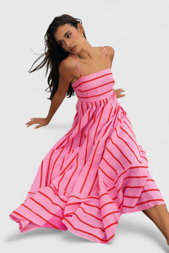 Women's Elegant Maxi Dress - Effortless Sophistication